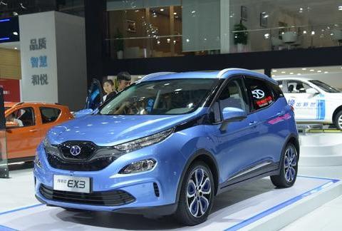 综合续航501公里 北汽新能源EX3上市在即