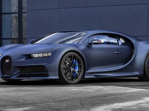 配得上国旗涂装 布加迪Chiron特别版官图发布