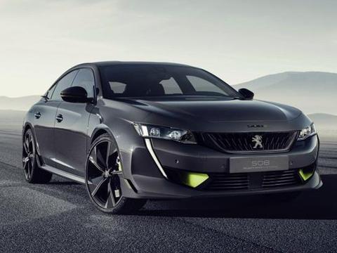 标致终于要火了！最帅“508”亮相，全黑车身，500马力4.3秒破百