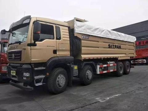 440马力、液力缓速器，汕德卡沙石料运输车即将推出新车型