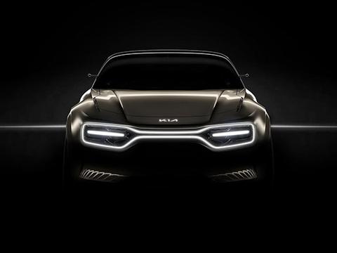 起亚全新概念车预告图发布 配21块屏幕 日内瓦车展亮相