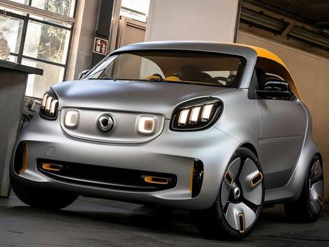smart forease+概念车官图 小巧又精致