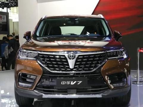 这款SUV尺寸比昂科威大，外观霸气十足，起售价不足11万