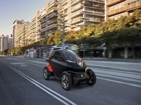 日内瓦车展有哪些看点？——西亚特小型电动Minimo概念车