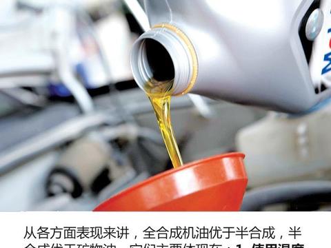 为什么汽车保养，建议使用全合成机油，有啥好处？