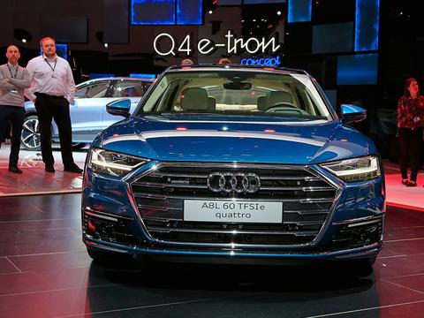 日内瓦车展：奥迪A8L插电混动版发布