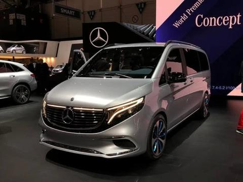 奔驰发布纯电动MPV，依旧豪华续航400km，充电15分钟能跑250km