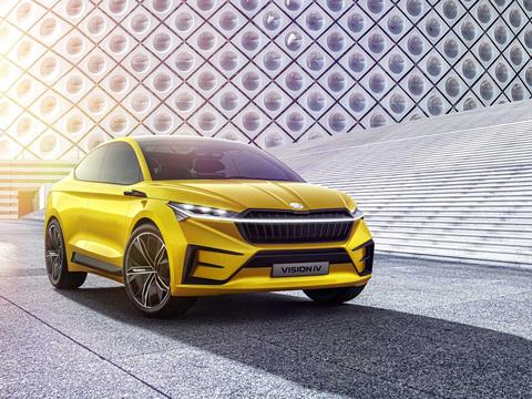 Škoda Vision iV概念车亮相