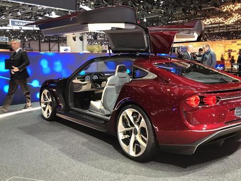 奥迪最新子品牌超跑亮相，搭载“欧翼门”，零百加速仅2秒