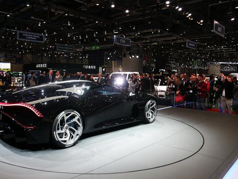 布加迪La Voiture Noire实车