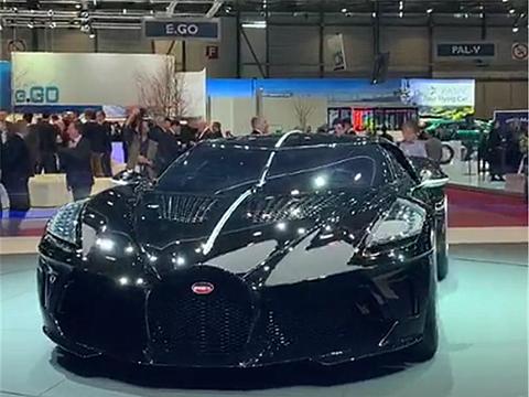 “6出排气”布加迪亮相，车价一亿，还配贯穿式“曲线”尾灯！