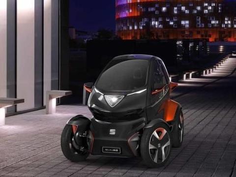 日内瓦车展最小的电车！新款Minimo！挑战大都市的拥堵与停车！