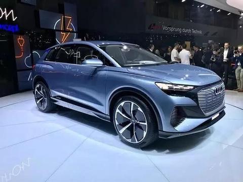 日内瓦车展:奥迪Q4-etron概念车，百公里加速6.3s，提供四驱车型