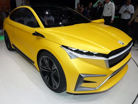 斯柯达VISION iV概念车实车