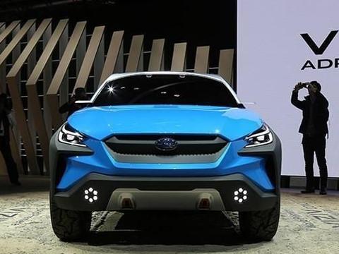 最帅斯巴鲁SUV、配混动四驱，技术控开始玩设计，梅花造型后雾灯