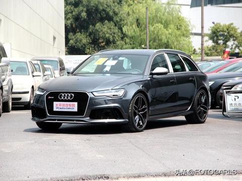 实拍|奥迪RS 6 Avant 4.0TFSI天云灰，它不值百万身价？想多了吧