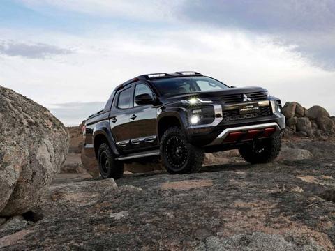 三菱Triton绝对概念可以预览越野性能回升