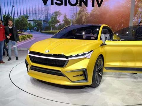 比特斯拉还帅！斯柯达全新电动轿跑逆袭大众，5.9秒破百续航500km