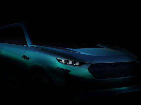 WEY旗舰SUV概念车预告图公布 将于上海车展亮相