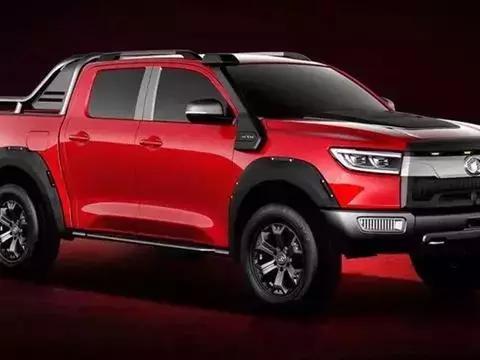 靠皮卡发家的长城，再出越野皮卡，气势不输猛禽！