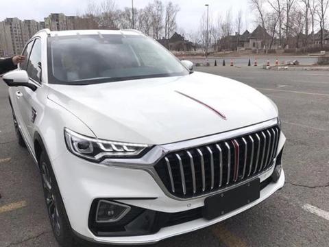 离上市不远了？首台一汽红旗HS5白色实车上路