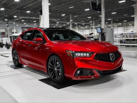 纽约车展前率先亮相的《Acura TLX PMC Edition》
