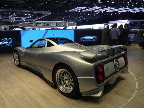 帕加尼Zonda C12“风之子”超级跑车，日内瓦车展实拍！