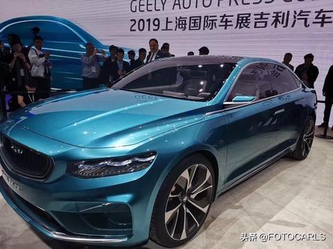 实拍 |吉利全新Preface，这颜值帅的惊人，CMA平台下首款轿车