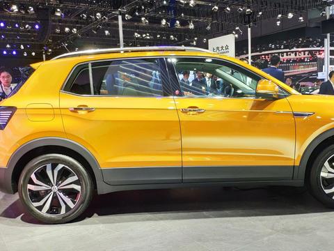 上海车展：上汽大众T-Cross实车