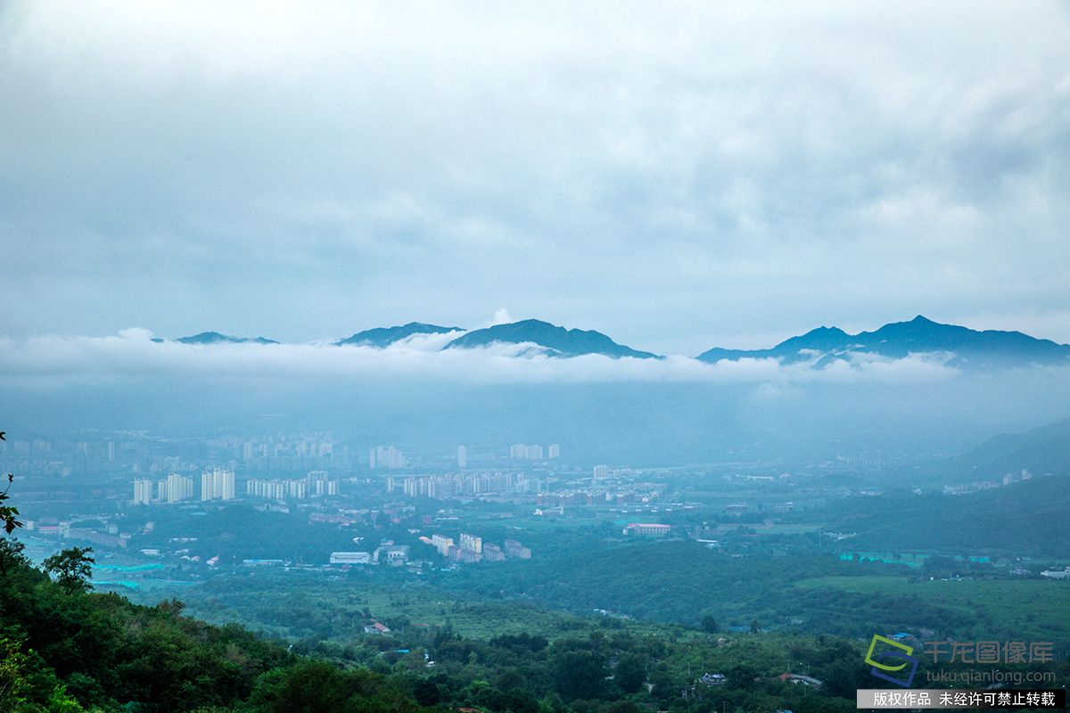 北京图见|清晨云海 傍晚红霞 北京西山一日两景