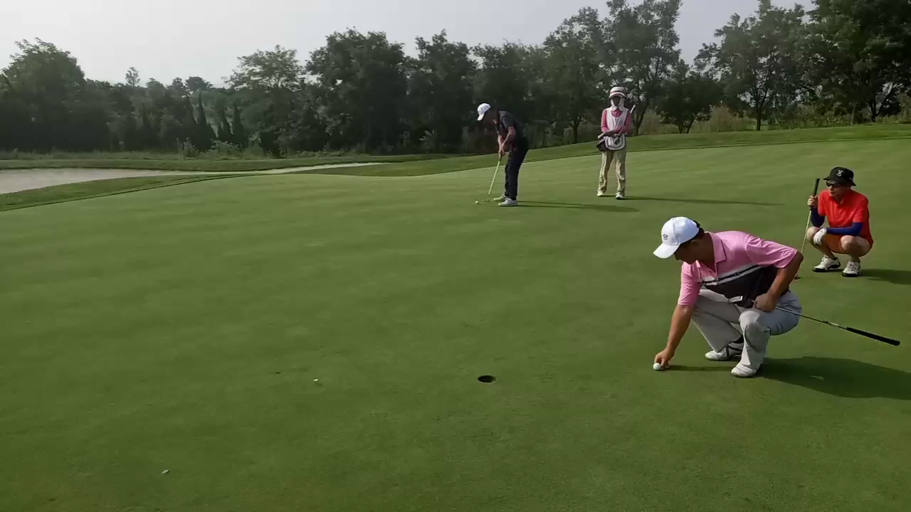 视频-高尔夫围棋果岭上的激战