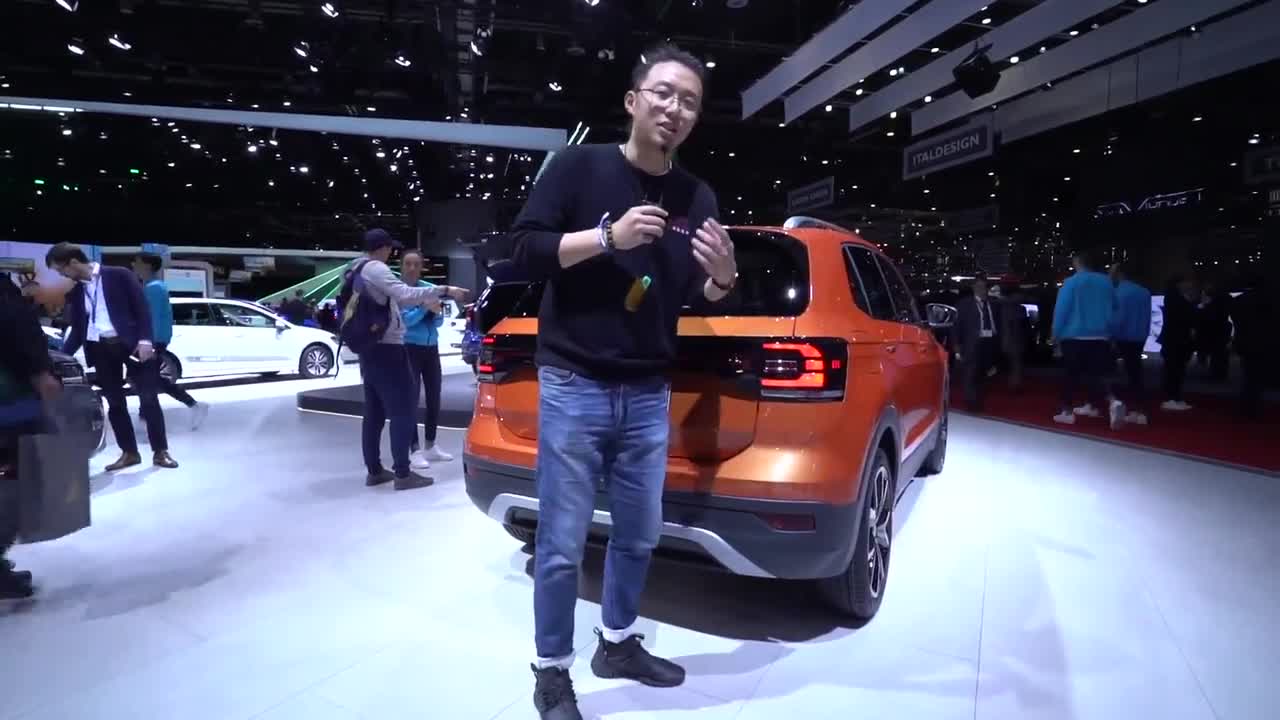 车展体验大众全新小型SUV T-Cross！