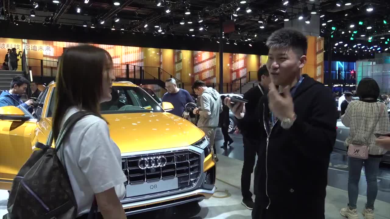 韩景枫上海车展带你看最不一样的旗舰SUV 奥迪Q8