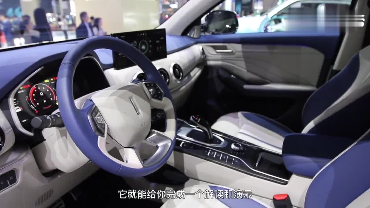 人脸识别加激光大灯 上海车展体验VV6智行版