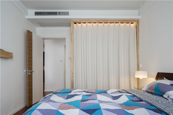 沧州弘義里两居85平现代风格装饰装修案例效果图 大包8万!