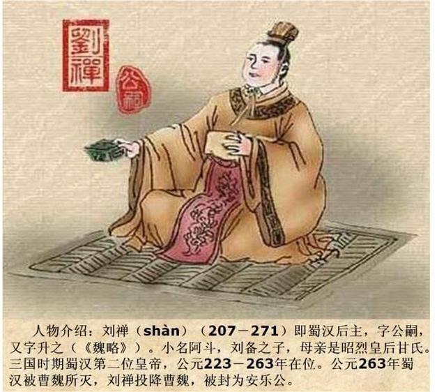 历史上的刘禅:坐拥江山,麾下有最强丞相,却甘当阶下囚