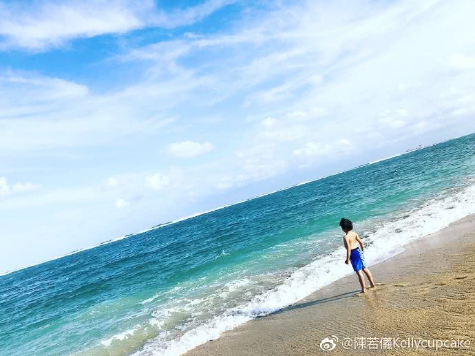 陈若仪回顾10年生活晒珍贵照片,林志颖抱着刚