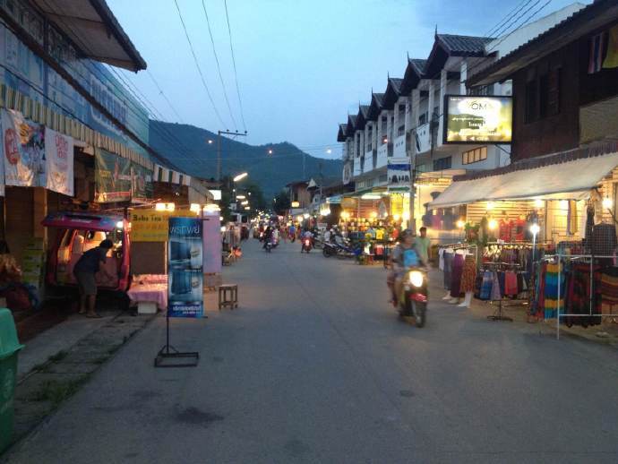 拜縣，一個泰北小城，雖不如曼谷清邁有名氣，可是小清新的氣質(zhì)