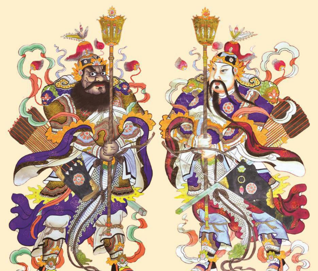 春节贴门神的由来,春节贴门神有什么讲究?