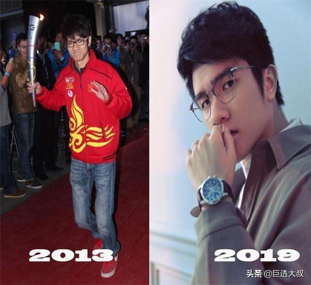 电竞型男七年变化大,uzi加装备,卢本伟受女友加持buff