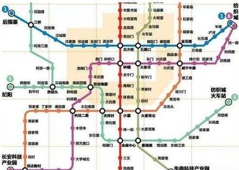 西安地铁规划2023年,西安地铁规划2025年 西安这条城地铁已获得批复!全程共设35月台,预计在2023年建成