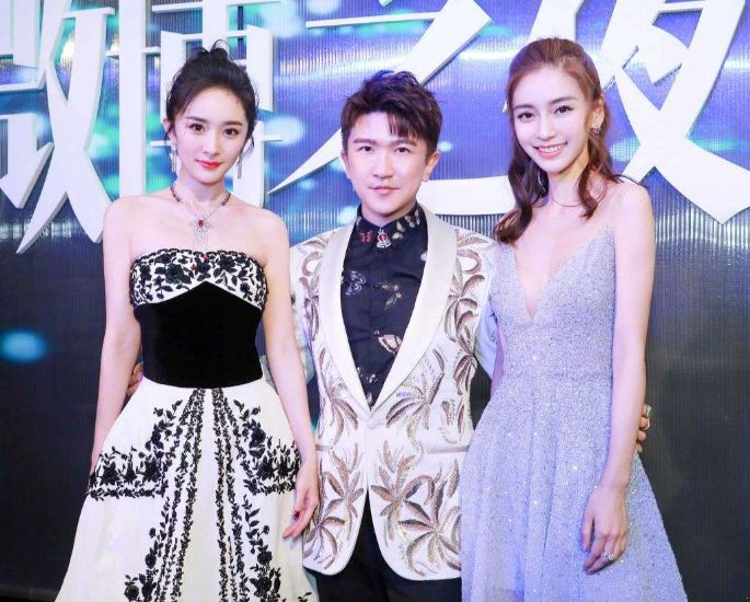 angelababy杨幂身高,杨幂angelababy身高 baby发文为杨幂庆生,照片裁剪掉了倪妮,网友:不理解!