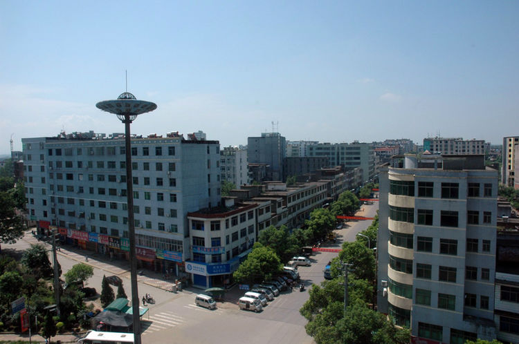 江西宜春樟树市最大的镇,曾是县城所在地,入选全国千强镇