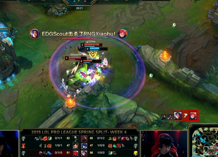 RNG抓住一线生机,卡萨赵信怒扫五人,Uzi打出最