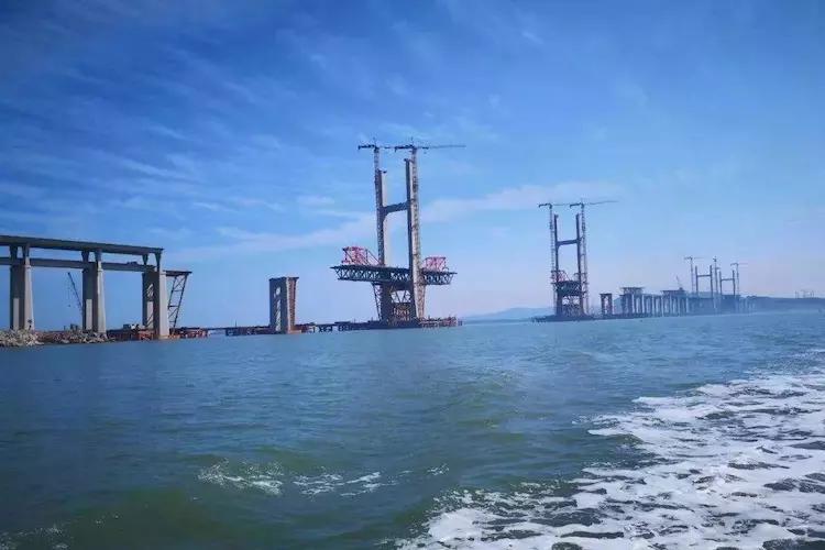 将要竣工,全线长88公里,离台湾仅有68海里