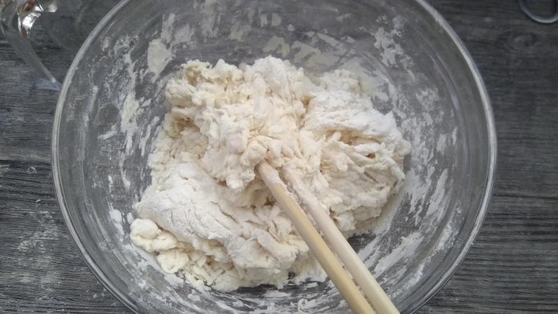 包饺子和面图片