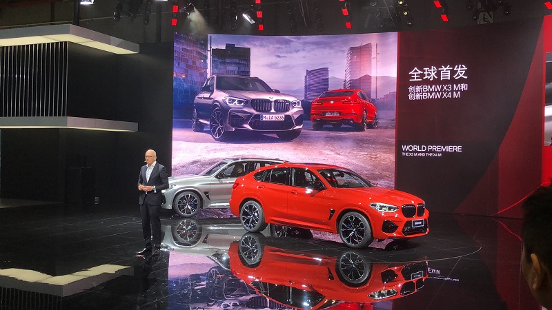 2019上海车展：定位中型SUV 宝马全新X3 M/X4 M全球首发