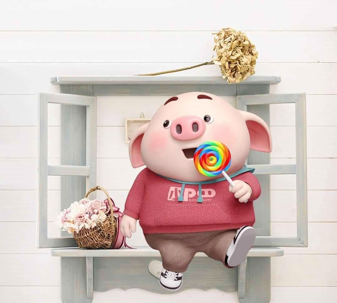 19猪年爆火3D“猪小屁”头像，沙雕又时髦，校园你最潮大佬!