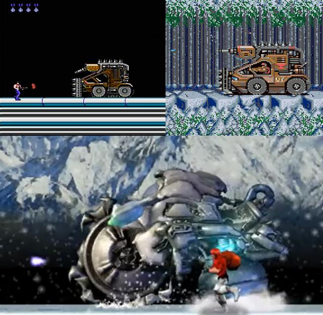 《魂斗罗》1代全BOSS赏析,三十年之后终于弄懂它们的真实身份