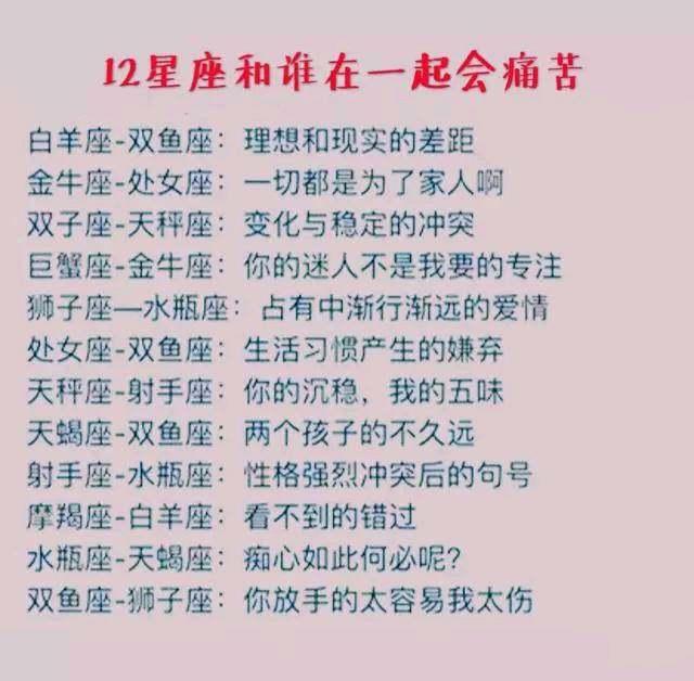 12星座摆脱高开低走恋爱模式的秘诀